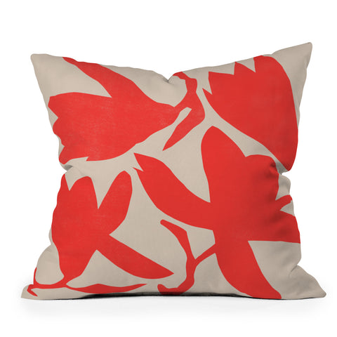 Garima Dhawan magnolia 12 Throw Pillow