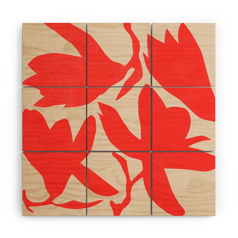 Garima Dhawan magnolia 12 Wood Wall Mural