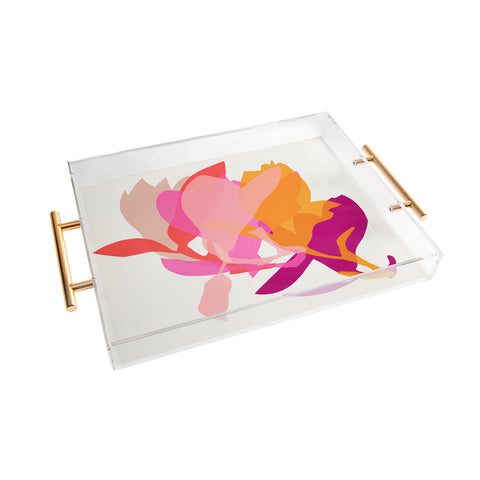 Garima Dhawan magnolia 1d Acrylic Tray
