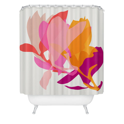 Garima Dhawan magnolia 1d Shower Curtain