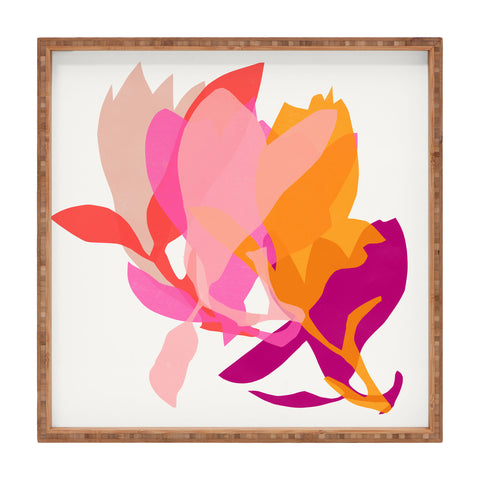Garima Dhawan magnolia 1d Square Tray