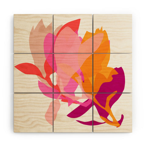 Garima Dhawan magnolia 1d Wood Wall Mural