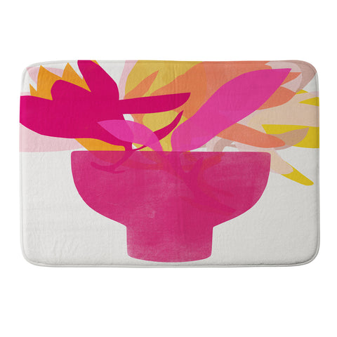 Garima Dhawan magnolia 2 Memory Foam Bath Mat