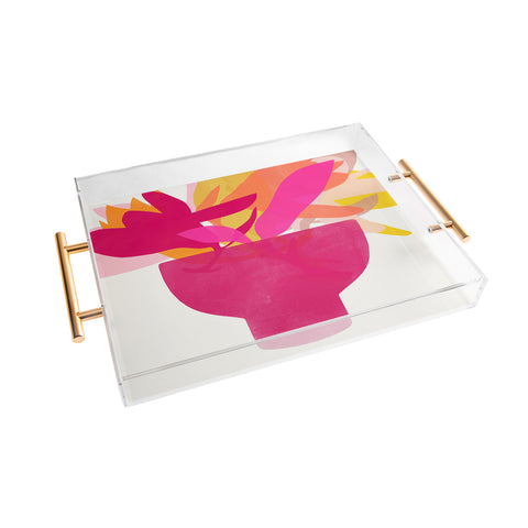 Garima Dhawan magnolia 2 Acrylic Tray