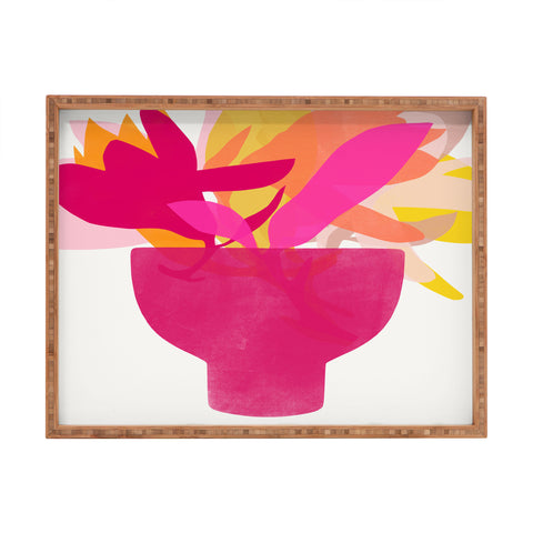 Garima Dhawan magnolia 2 Rectangular Tray
