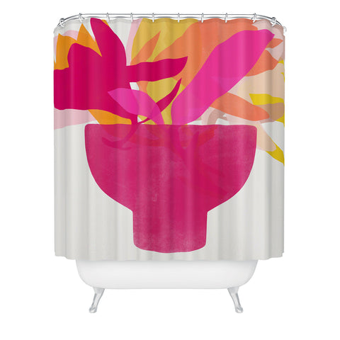 Garima Dhawan magnolia 2 Shower Curtain