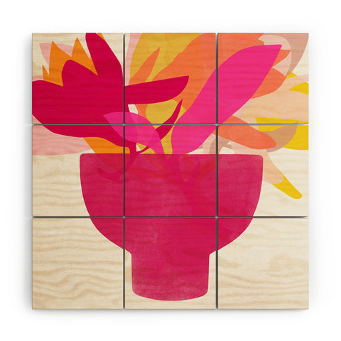 Garima Dhawan magnolia 2 Wood Wall Mural