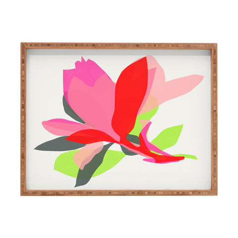 Garima Dhawan magnolia 3 Rectangular Tray