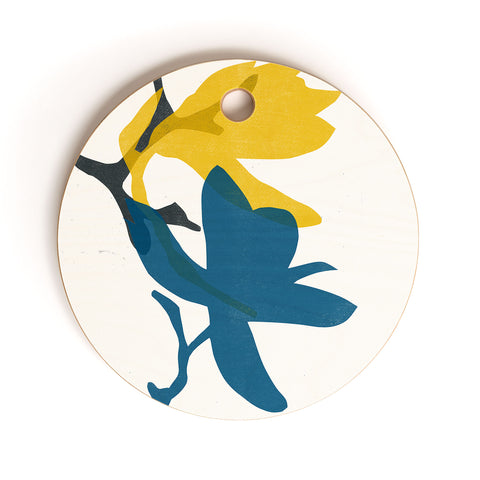 Garima Dhawan magnolia 7 Cutting Board Round