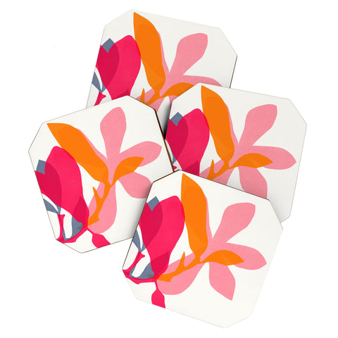 Garima Dhawan magnolia 8 Coaster Set