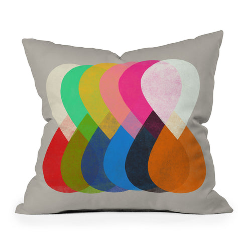 Garima Dhawan merge 1 Throw Pillow