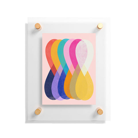 Garima Dhawan merge 4 Floating Acrylic Print