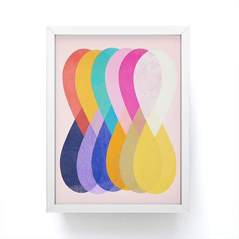 Garima Dhawan merge 4 Framed Mini Art Print