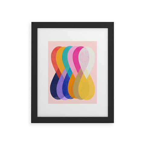 Garima Dhawan merge 4 Framed Art Print