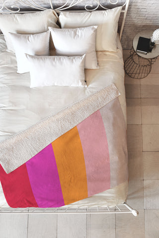 Garima Dhawan mindscape 1 Fleece Throw Blanket