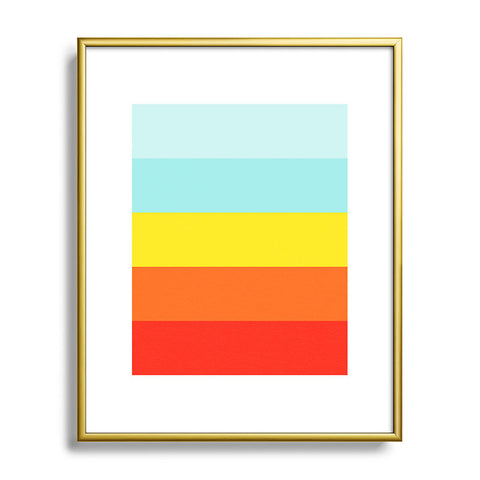 Garima Dhawan mindscape 5 Metal Framed Art Print