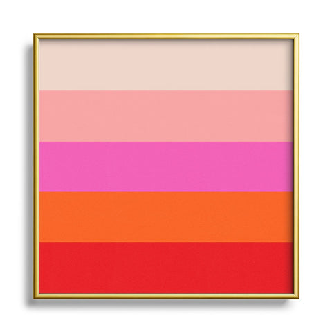 Garima Dhawan mindscape 6 Square Metal Framed Art Print