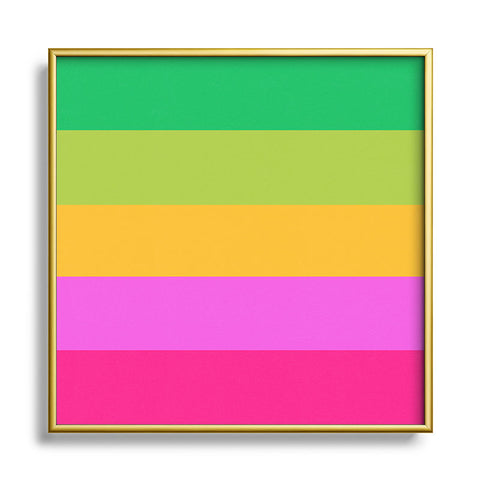 Garima Dhawan Mindscape 7 Square Metal Framed Art Print