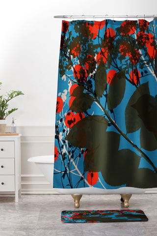 Garima Dhawan myrtle 7 Shower Curtain And Mat