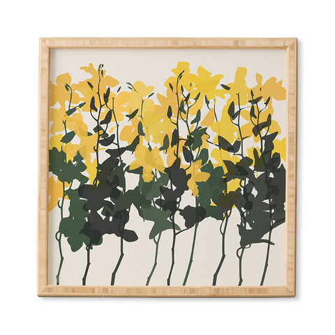 Garima Dhawan orchids 7 Framed Wall Art