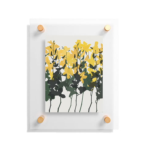 Garima Dhawan orchids 7 Floating Acrylic Print