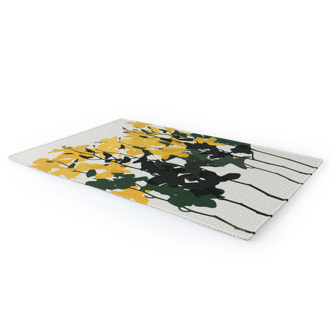 Garima Dhawan orchids 7 Area Rug