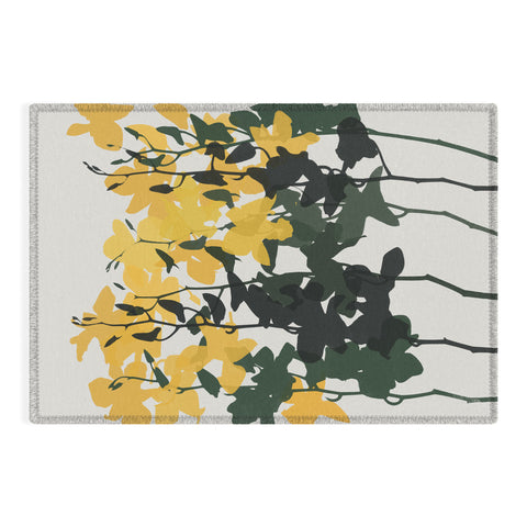 Garima Dhawan orchids 7 Outdoor Rug