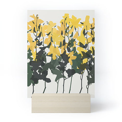 Garima Dhawan orchids 7 Mini Art Print