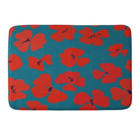 Garima Dhawan oxalis 1 Memory Foam Bath Mat