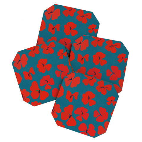 Garima Dhawan oxalis 1 Coaster Set