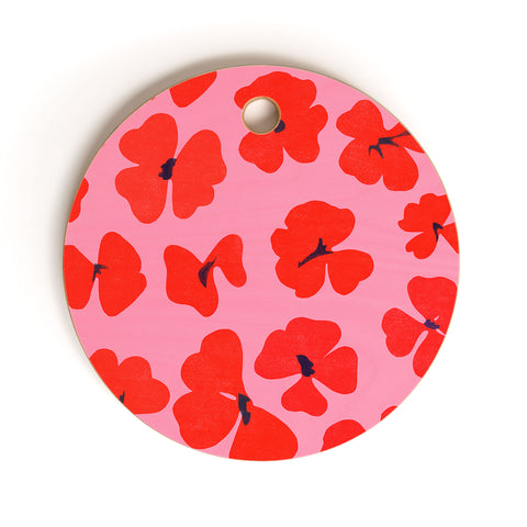 Garima Dhawan oxalis 2 Cutting Board Round