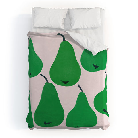 Garima Dhawan pears 1 Duvet Cover