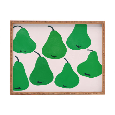 Garima Dhawan pears 1 Rectangular Tray