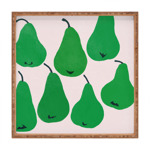 Garima Dhawan pears 1 Square Tray