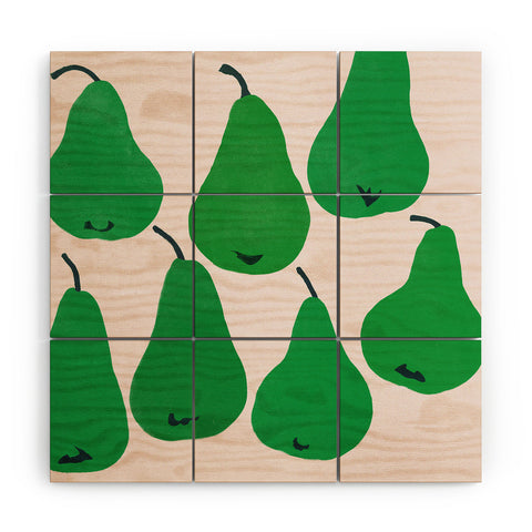 Garima Dhawan pears 1 Wood Wall Mural