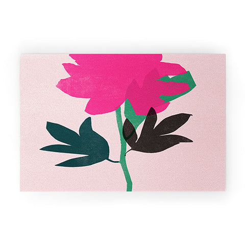 Garima Dhawan peony 7 Welcome Mat