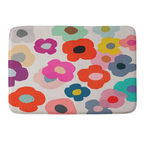 Garima Dhawan poppy 1d Memory Foam Bath Mat