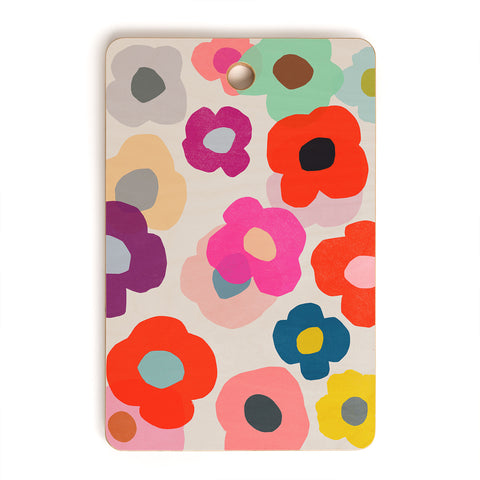 Garima Dhawan poppy 1d Cutting Board Rectangle