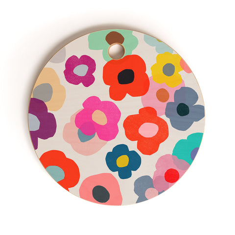 Garima Dhawan poppy 1d Cutting Board Round