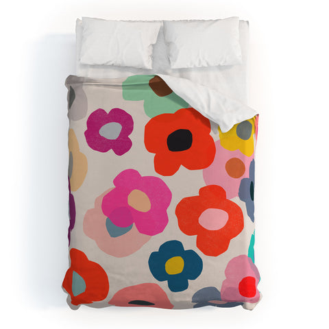 Garima Dhawan poppy 1d Duvet Cover