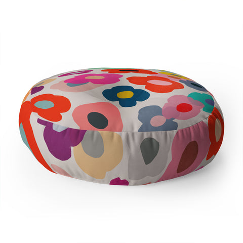 Garima Dhawan poppy 1d Floor Pillow Round