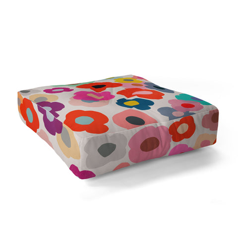 Garima Dhawan poppy 1d Floor Pillow Square