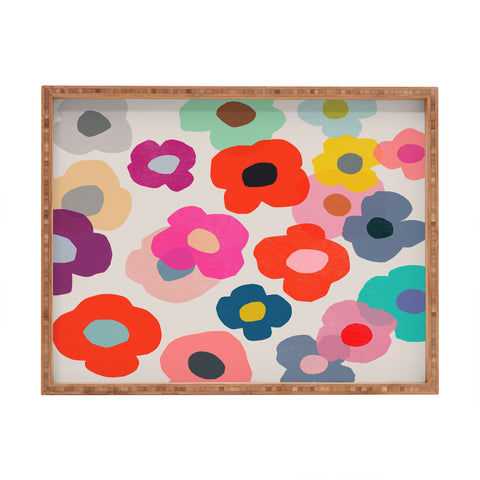 Garima Dhawan poppy 1d Rectangular Tray