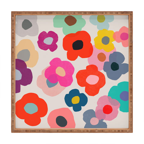 Garima Dhawan poppy 1d Square Tray