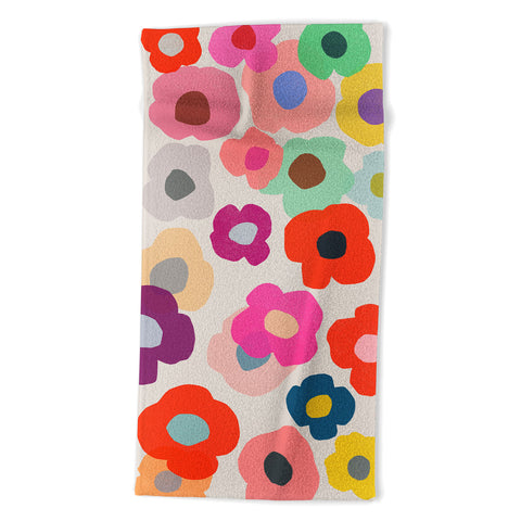Garima Dhawan poppy 1d Beach Towel