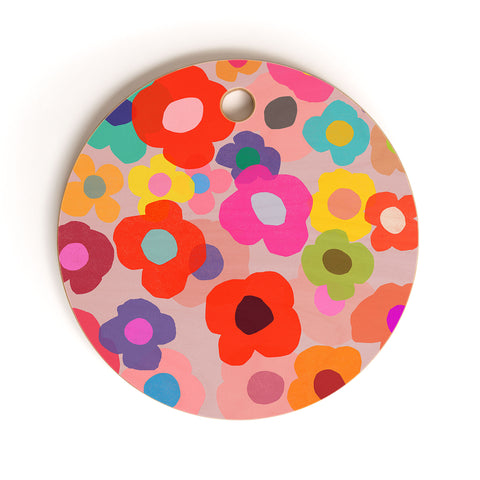 Garima Dhawan poppy 6 Cutting Board Round