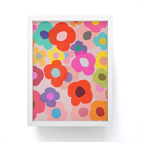 Garima Dhawan poppy 6 Framed Mini Art Print