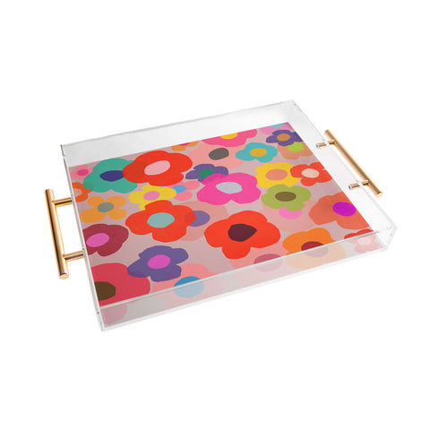 Garima Dhawan poppy 6 Acrylic Tray
