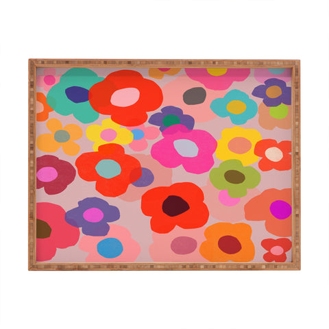 Garima Dhawan poppy 6 Rectangular Tray
