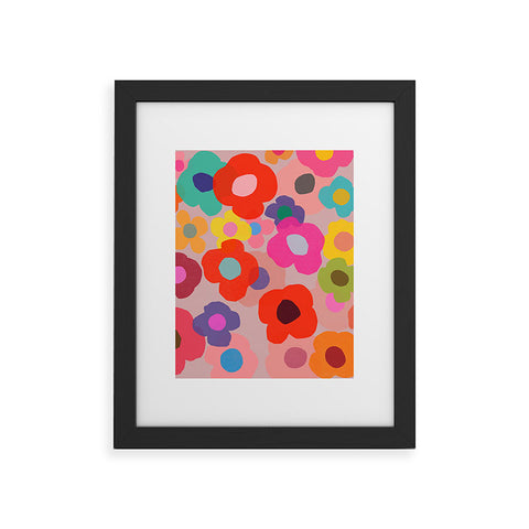 Garima Dhawan poppy 6 Framed Art Print